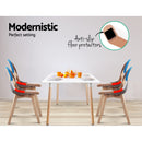 Artiss Dining Chairs Set of 2 Fabric Retro Replica DSW