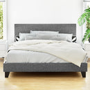 Artiss Neo Bed Frame Fabric - Grey Double