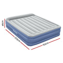 Bestway Queen Air Bed Inflatable Mattress Sleeping Mat Battery Built-in Pump