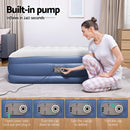 Bestway Queen Air Bed Inflatable Mattress Sleeping Mat Battery Built-in Pump