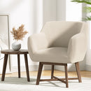 Artiss Armchair Tub Chair Beige Aston