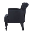 Artiss French Lorraine Chair Retro Wing - Black