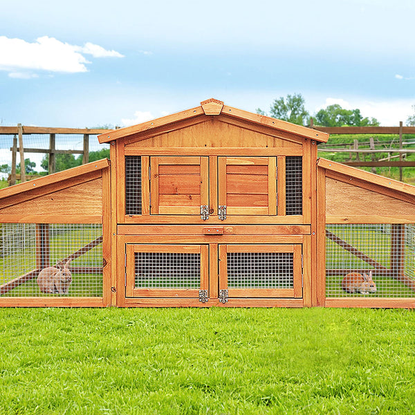 Gardeon 2 Storey Wooden Hutch