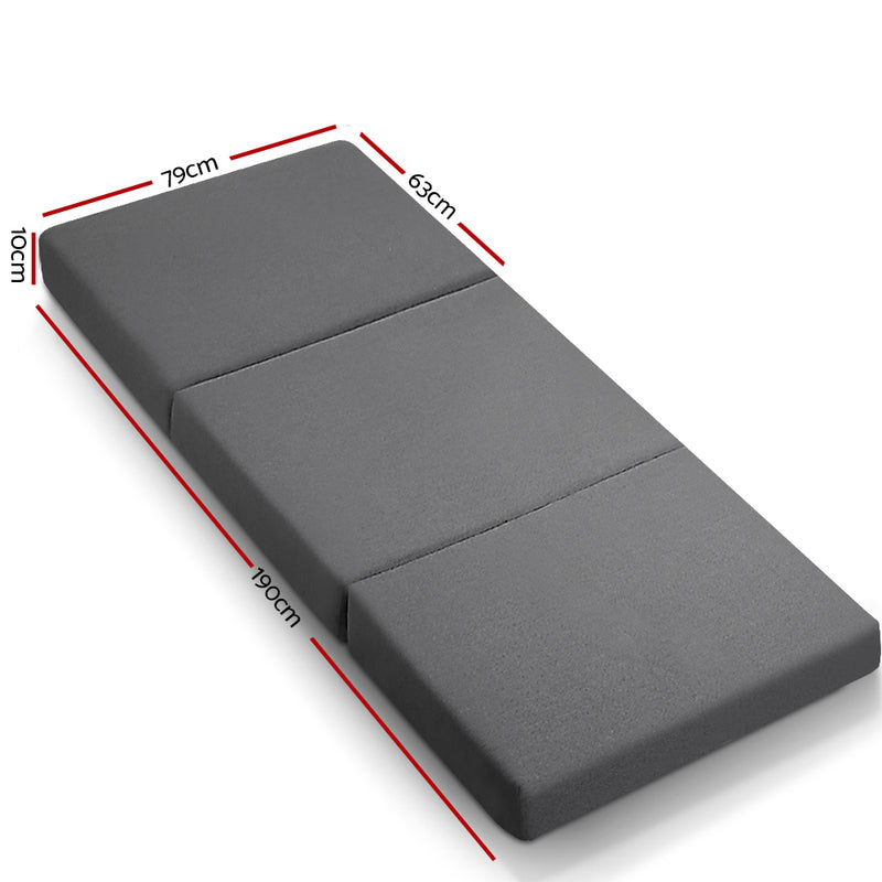 Giselle Bedding Folding Foam Portable Mattress