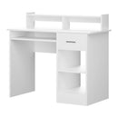 Artiss Office Computer Desk with Storage - White
