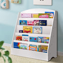 Keezi 5 Tiers Kids Bookshelf Magazine Rack Shelf Organiser Bookcase Display