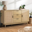 Artiss Buffet Sideboard Rattan Furniture Cabinet Storage Hallway Table Kitchen