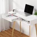 Artiss Office Computer Desk Study Table Storage Drawers Student Laptop White