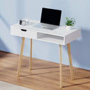 Artiss Office Computer Desk Study Table Storage Drawers Student Laptop White