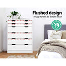 Artiss 6 Chest of Drawers Tallboy Cabinet Storage Dresser Table Bedroom Storage