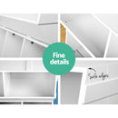 Keezi Kids Toy Box Stackable Bookshelf Storage Organiser Bookcase Shelf