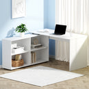 Artiss Office Computer Desk Corner Study Table Workstation Bookcase Storage