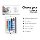 Artiss TV Cabinet Entertainment Unit Stand RGB LED Gloss Furniture 160cm Black