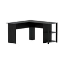 Artiss Office Computer Desk Corner Student Study Table Workstation L-Shape Black