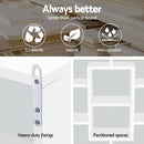 Artiss Floating Wall Shelf DIY Mount Storage Bookshelf Display Rack White