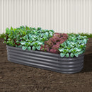 Greenfingers 160X80X42CM Galvanised Raised Garden Bed Steel Instant Planter
