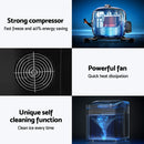 DEVANTI 3.2L Portable Ice Cube Maker Machine Benchtop Counter Black