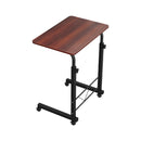 Artiss Laptop Table Desk Portable - Dark Wood