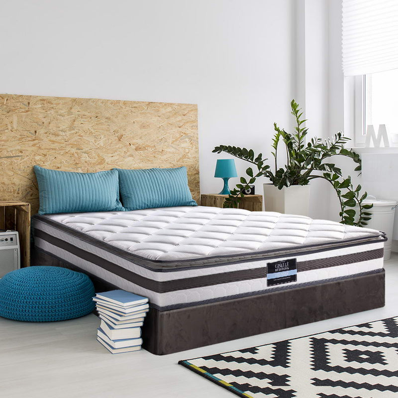 Giselle Bedding Normay Bonnell Spring Mattress 21cm Thick Single