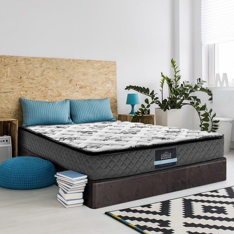 Giselle Bedding Rocco Bonnell Spring Mattress 24cm Thick Double