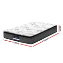 Giselle Bedding Rocco Bonnell Spring Mattress 24cm Thick Single