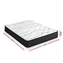 Giselle Bedding Glay Bonnell Spring Mattress 16cm Thick Double