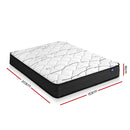Giselle Bedding Glay Bonnell Spring Mattress 16cm Thick Queen