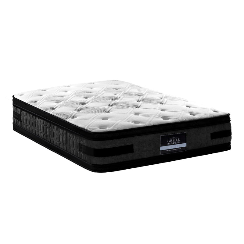Giselle Bedding Luna Euro Top Cool Gel Pocket Spring Mattress 36cm Thick Double