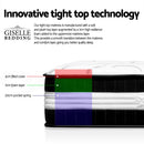 Giselle Bedding Mykonos Euro Top Pocket Spring Mattress 30cm Thick Single