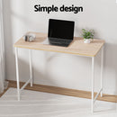Artiss Minimalist Metal Desk - White