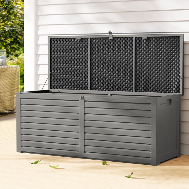 Gardeon Outdoor Storage Box Bench Seat 390L