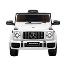 Mercedes-Benz Kids Ride On Car Electric AMG G63 Licensed Remote Cars 12V White