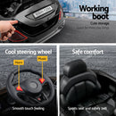 Rigo Kids Ride On Car Electric Toys 12V Battery Remote Control Black MP3 LED