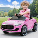 Rigo Kids Ride On Car Battery Electric Toy Remote Control Pink Cars Dual Motor