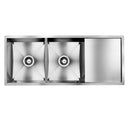 Cefito 111cm x 45cm Stainless Steel Kitchen Sink Under/Top/Flush Mount Silver