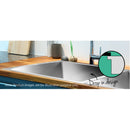 Cefito 77cm x 45cm Stainless Steel Kitchen Sink Under/Top/Flush Mount Silver