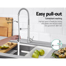 Cefito Kitchen Tap Mixer Faucet Taps Pull Out Laundry Bath Sink Brass Watermark