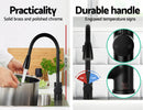 Cefito Pull-out Mixer Faucet Tap - Black