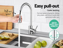 Cefito Pull-out Mixer Faucet Tap - Silver