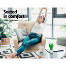 Artiss Armchair Linen Fabric Anne Beige