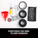 Baumr-AG 38cc 4-Stroke 40cc Petrol Post Driver, with Carry Case & 3 Piling Sleeves