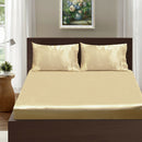 Ramesses Casablanca Satin Fitted Sheet Combo Set Champagne King