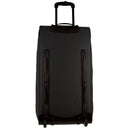 140L Pierre Cardin Trolley Bag Medium Soft Travel Luggage Wheeled Duffle - Black