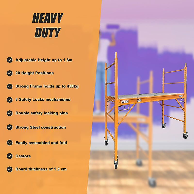 Safety Scaffolding Ladder - 450KG