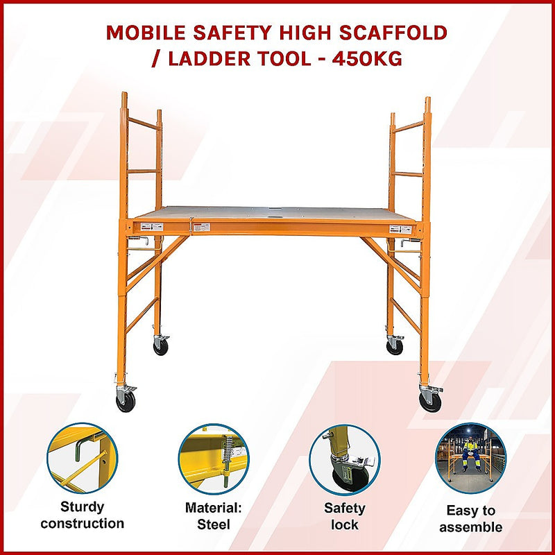 Safety Scaffolding Ladder - 450KG