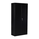 Two-Door Shelf Office Gym Filing Storage Locker Cabinet Safe