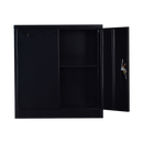 Two-Door Shelf Office Gym Filing Storage Locker Cabinet Safe