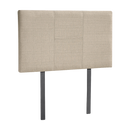 Linen Fabric Single Bed Headboard Bedhead - Beige