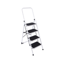Foldable Non Slip 4 Step Steel Ladder