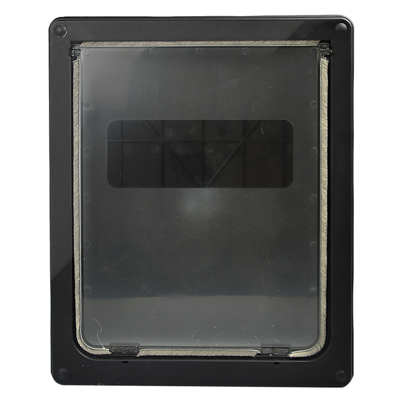 Pet Cat Dog Safe Security Flap Locking Door
